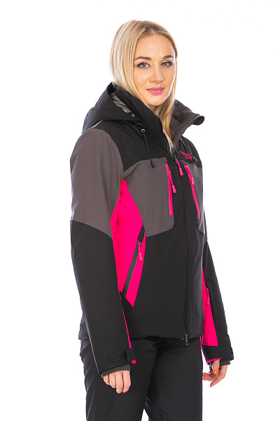 Женская горнолыжная Куртка Running River Черный, 8278130