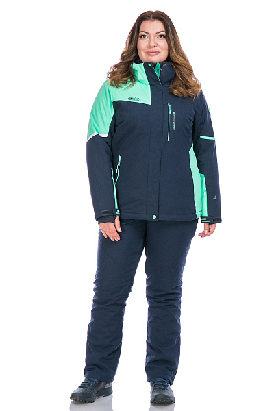 Женский горнолыжный Костюм High Experience Мятный, 6980327K1