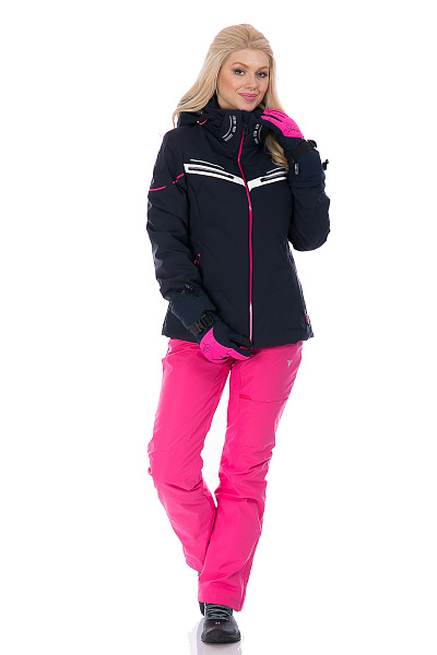 Женская горнолыжная Куртка WHS Темно-синий, 8783241