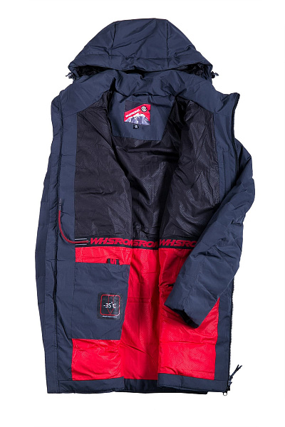 Мужской зимний Пуховик WHS Серый, 8783130