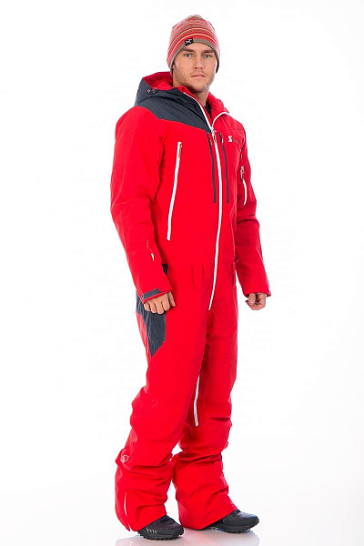Мужской горнолыжный Комбинезон Snow Headquarter Красный, 838115