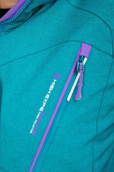 Женский горнолыжный Костюм High Experience Бирюзовый, 6980246K1