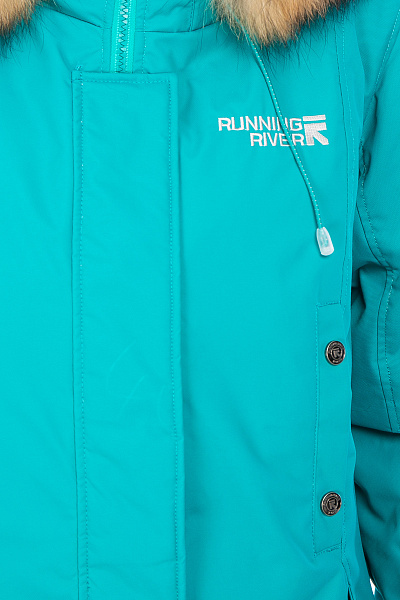 Женская зимняя Парка Running River Бирюзовый, 8278112