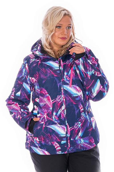Женская горнолыжная Куртка WHS Фиолетовый, 8783160