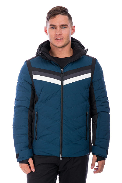 Мужской горнолыжный Пуховик WHS Бирюзовый, 8783137