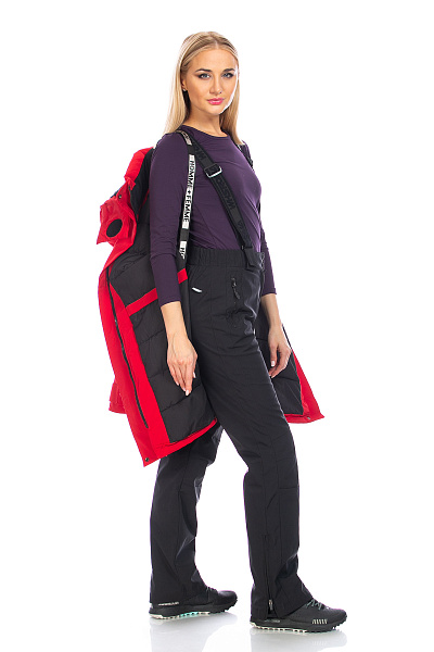 Женская зимняя Парка WHS Красный, 8783339