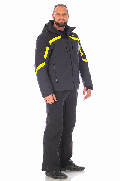 Мужской горнолыжный Костюм WHS Темно-серый, 8783307K1