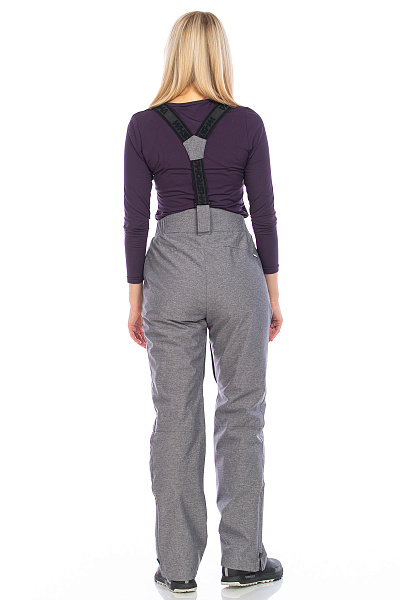 Женские горнолыжные Штаны WHS Светло-серый, 8783316