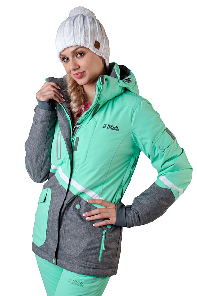 Женский горнолыжный Костюм High Experience Мятный, 6980158K2