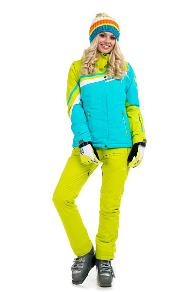 Женский горнолыжный Костюм High Experience Салатовый, 6980174K1