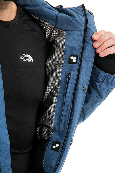 Мужской горнолыжный Комбинезон Snow Headquarter Синий, 83811