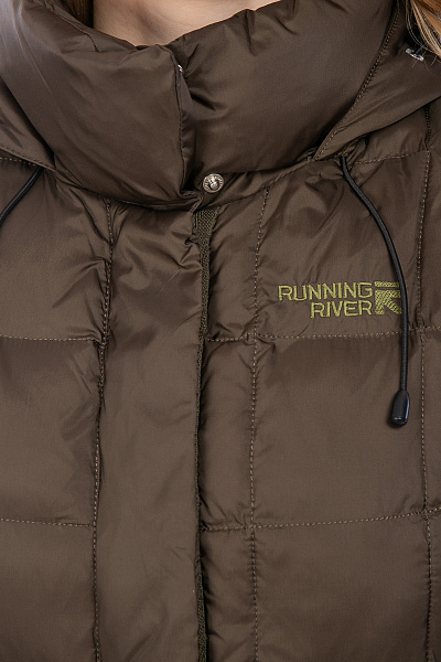Женский зимний Пуховик Running River Хаки, 8278115
