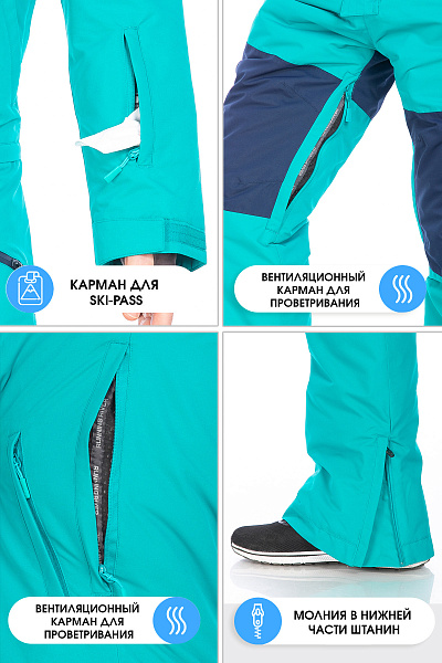 Комбинезон Running River Бирюзовый, 8278151