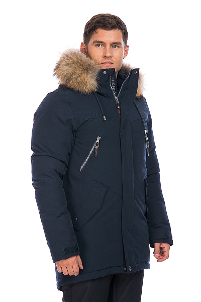 Мужская зимняя Парка High Experience Темно-синий, 6980334
