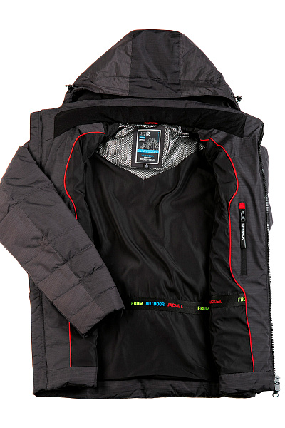 Мужская зимняя Куртка WHS Темно-серый, 8783288