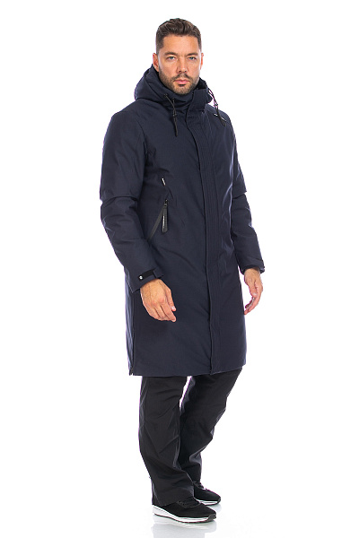 Мужская зимняя Парка WHS Темно-синий, 8783337