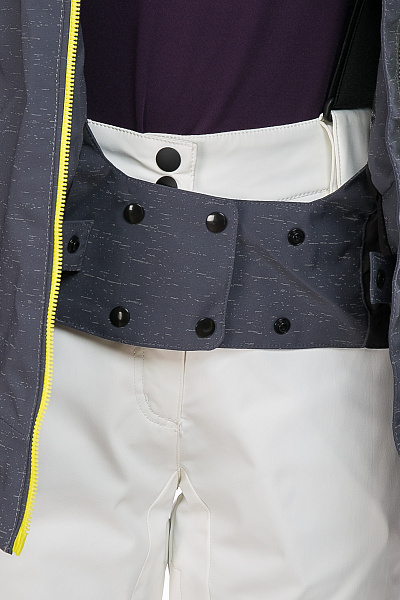 Женская горнолыжная Куртка WHS Серый, 8783250