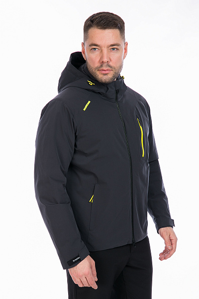 Куртка WHS Темно-серый, 8783264