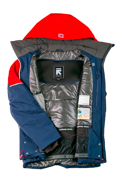 Мужская горнолыжная Куртка Running River Красный, 8278137