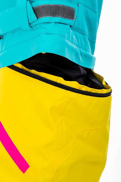 Женский горнолыжный Комбинезон High Experience Желтый, 6980247