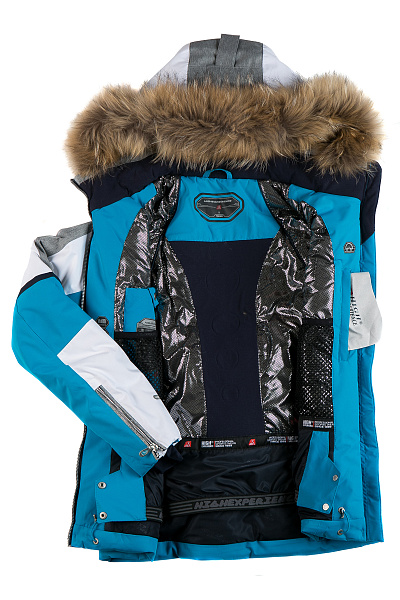 Женская горнолыжная Куртка High Experience Синий, 6980384