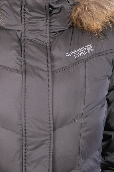 Женский зимний Пуховик Running River Серый, 8278116