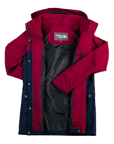Ветровка Running River Бордовый, 827839