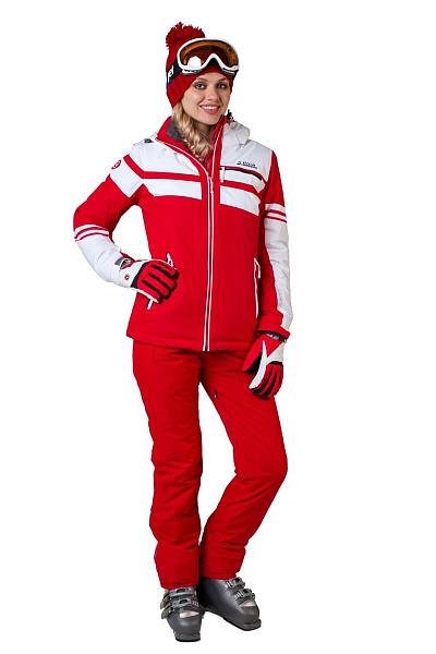 Женский горнолыжный Костюм High Experience Красный, 6980157K2