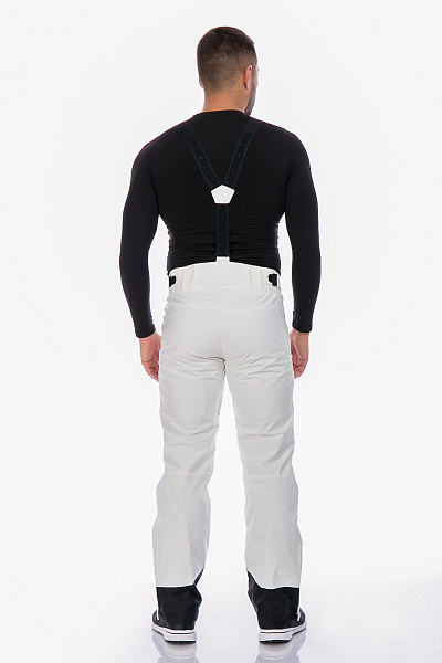 Мужские горнолыжные Штаны WHS Белый, 8783167