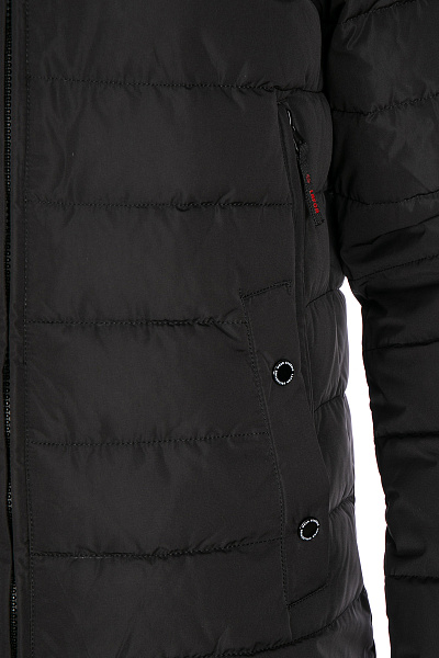 Мужской зимний Пуховик Lafor Черный, 767030