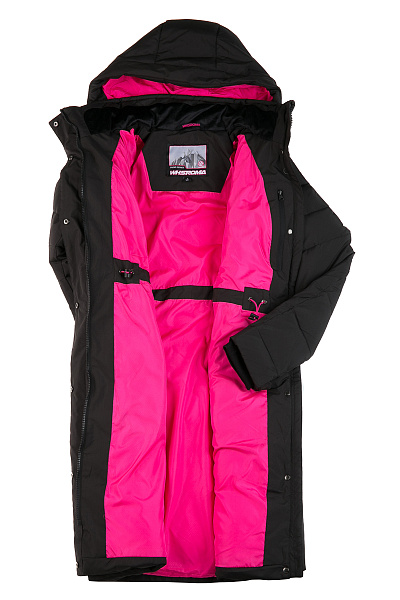 Женский зимний Пуховик WHS Черный, 8783205