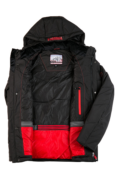 Мужской зимний Пуховик WHS Черный, 8783184