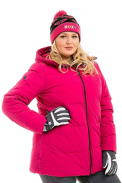 Женская зимняя Куртка WHS Малиновый, 878388