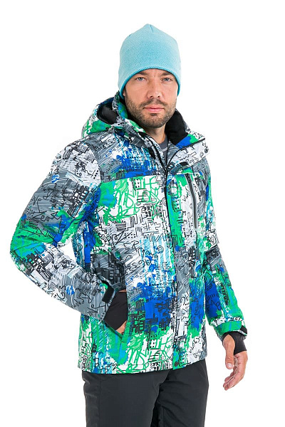 Мужская горнолыжная Куртка High Experience Зеленый, 6980140
