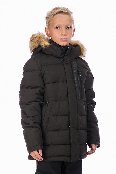 Детская зимняя Куртка WHS Хаки, 8783209