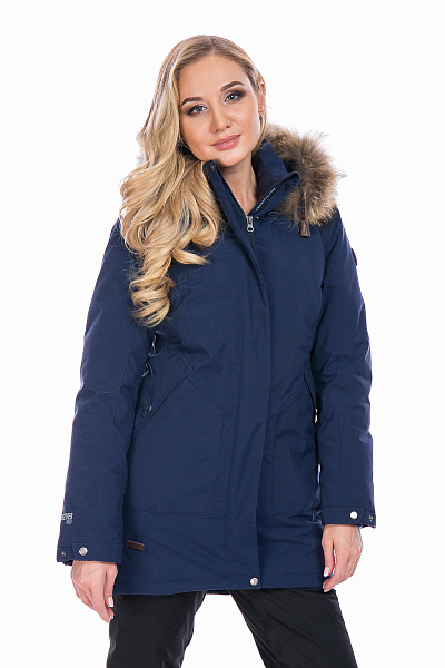Женская зимняя Парка Freever Темно-синий, 70691