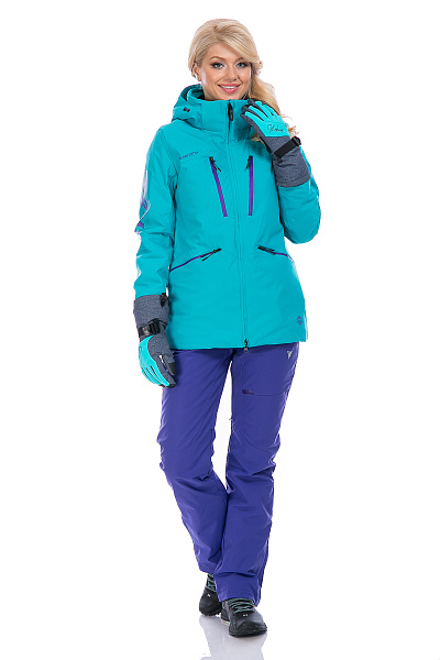 Женская горнолыжная Куртка WHS Бирюзовый, 8783237