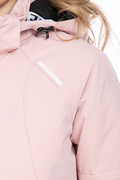 Женский горнолыжный Пуховик WHS Розовый, 8783311