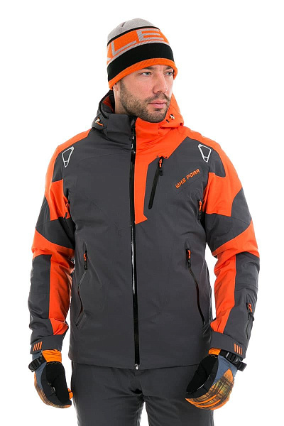 Мужская горнолыжная Куртка WHS Серый, 8783107