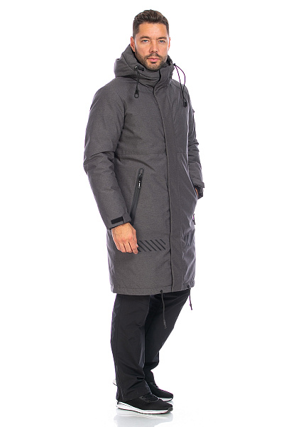 Мужской зимний Костюм Lafor Темно-серый, 767067K1