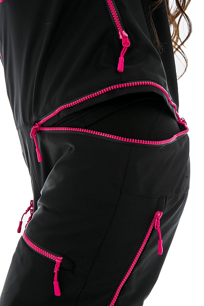 Женский горнолыжный Комбинезон Running River Черный, 827818