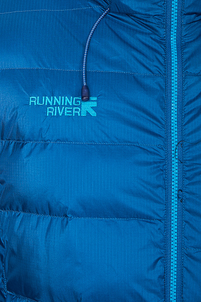 Мужской горнолыжный Пуховик Running River Синий, 827869