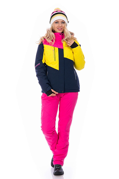 Женский горнолыжный Костюм High Experience Желтый, 6980279K1