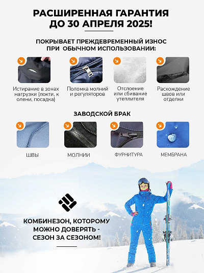 Комбинезон Forcelab Синий, 7066215