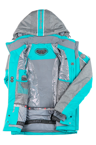 Женский горнолыжный Костюм High Experience Бирюзовый, 6980308K1