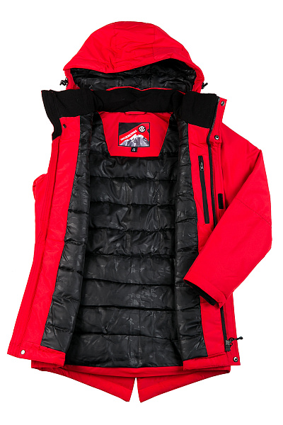 Детская зимняя Парка WHS Красный, 8783185
