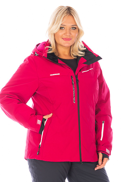 Женская горнолыжная Куртка WHS Малиновый, 8783341