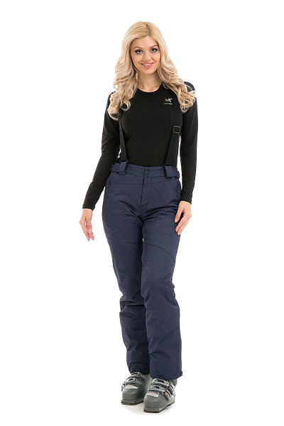 Женские горнолыжные Штаны WHS Синий, 878397