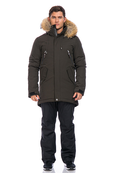 Мужская зимняя Парка High Experience Хаки, 6980334