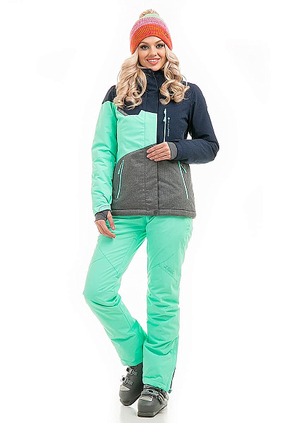 Женский горнолыжный Костюм High Experience Мятный, 6980198K1